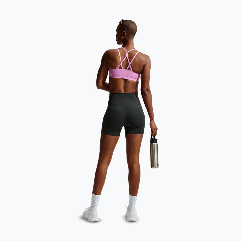 Tréninková podprsenka Nike Zenvy Strappy Light-Support light magenta/white 3