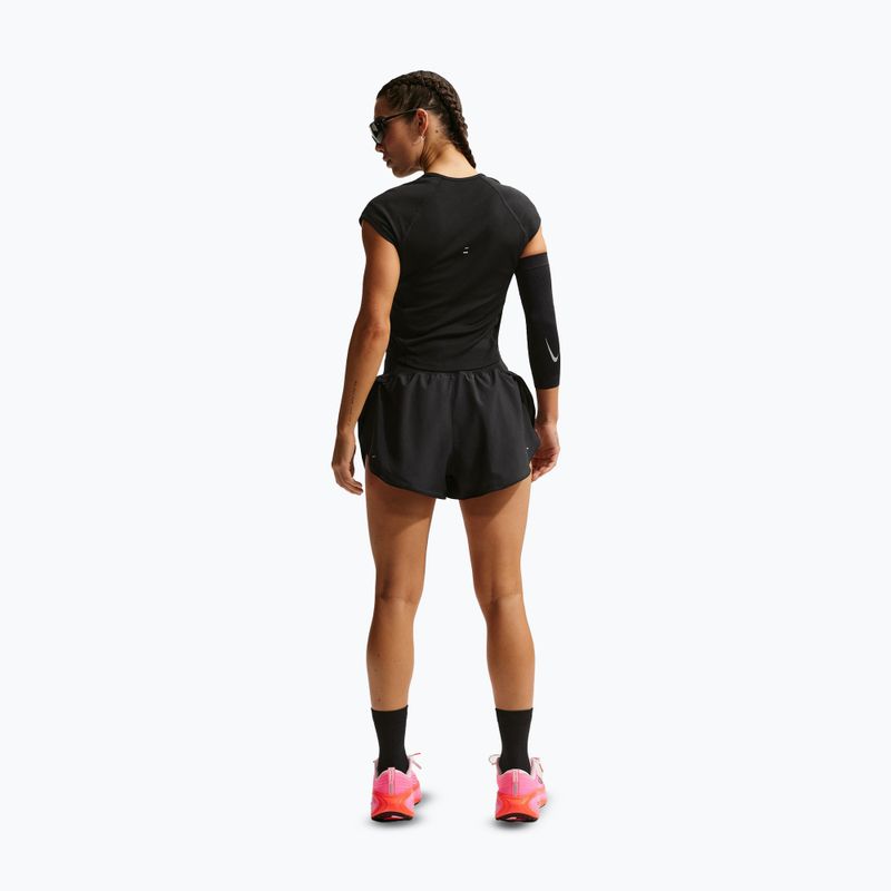 Dámské běžecké šortky Nike Tempo Swoosh Dri-Fit Mid-Rise Brief-Lined black/white 4