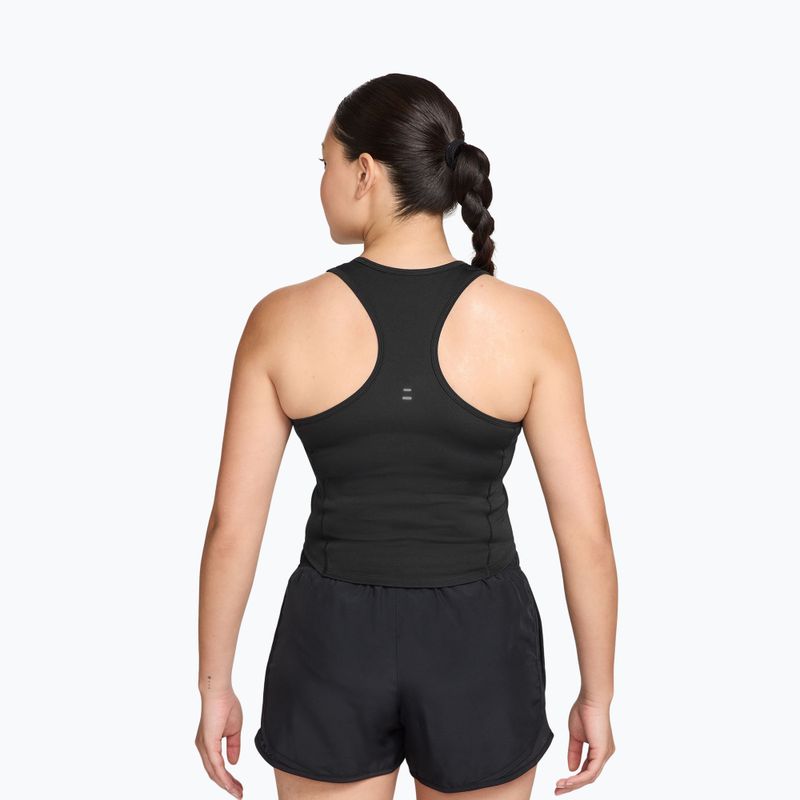 Dámské běžecké tričko Nike Swoosh Run Dri-Fit black/white 2