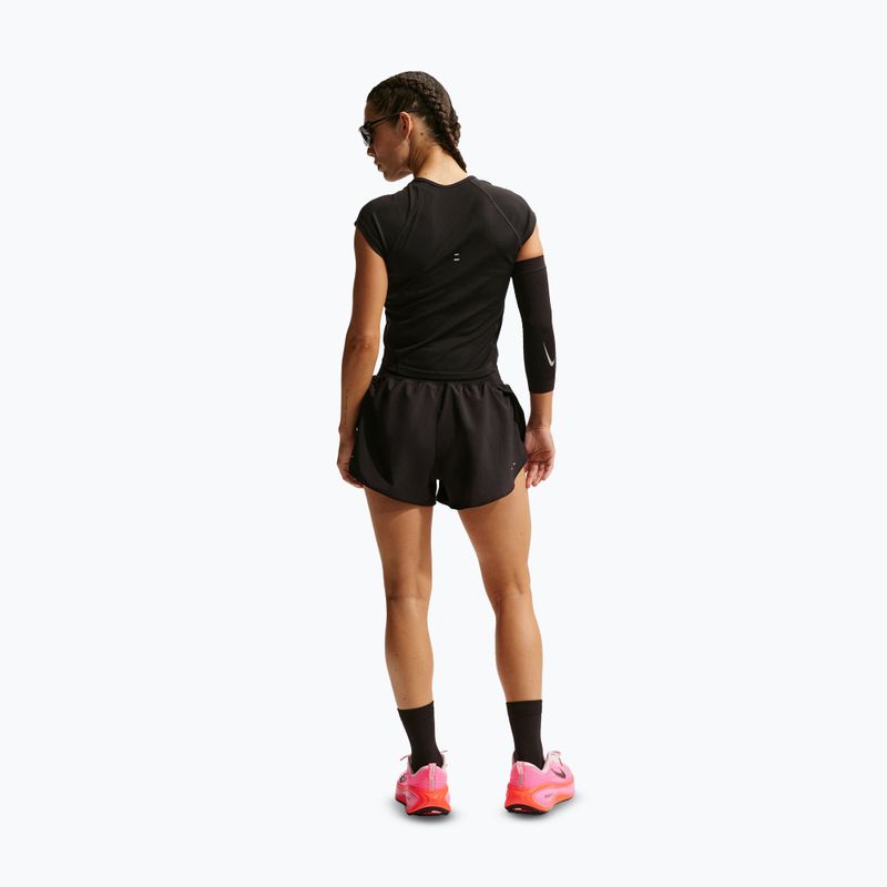 Dámské běžecké tričko Nike Swoosh Run Dri-Fit black/white/white 4