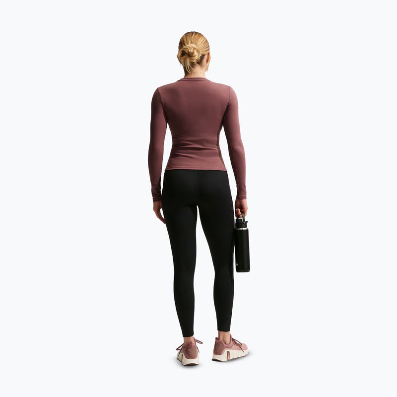 Dámské sportovní legíny Nike One High-Waisted 7/8 black/white 3