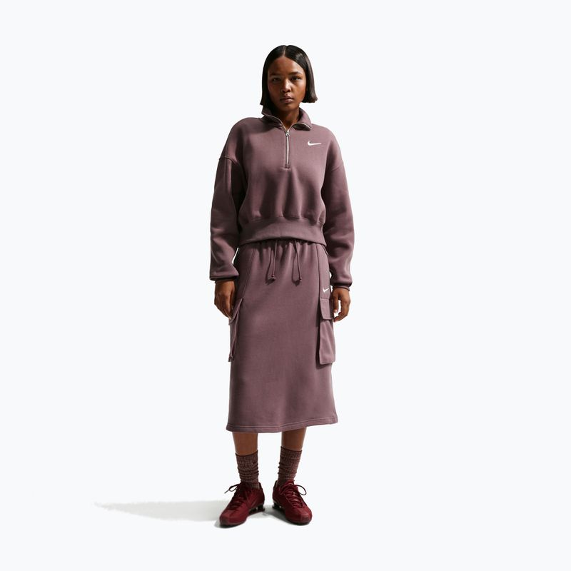 Dámská mikina Nike Sportswear Phoenix Fleece 1/2 Zip Cropped tattoo/sail 2