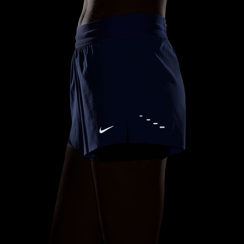 Dámské běžecké šortky Nike Swift Mid-Rise 2in1 sapphire/midnight navy 5