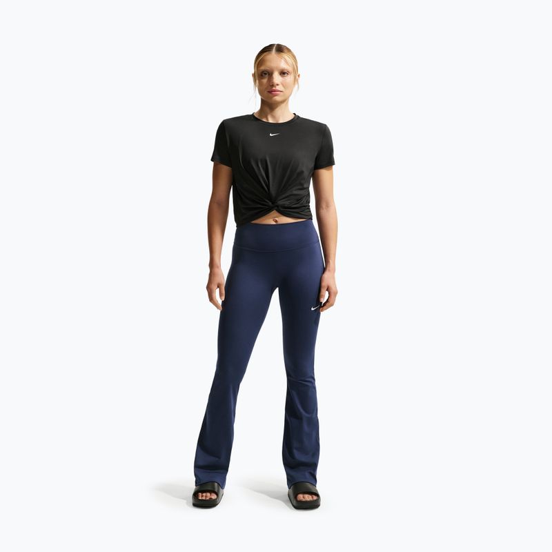 Dámské tričko Nike One Classic Twist Dri-Fit black/white 2