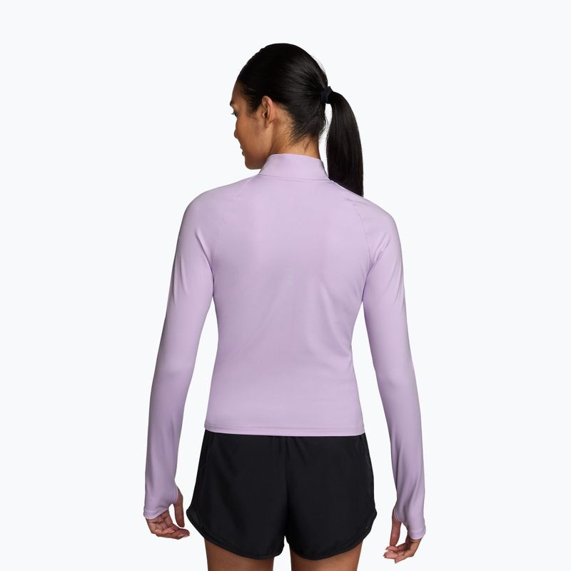 Dámská běžecká mikina s celým zipem Nike Swift Dri-Fit Full Zip Mid-Layer violet mist 2