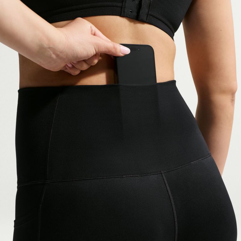 Dámské šortky Nike One Maternity High-Waisted 8" black/white 7