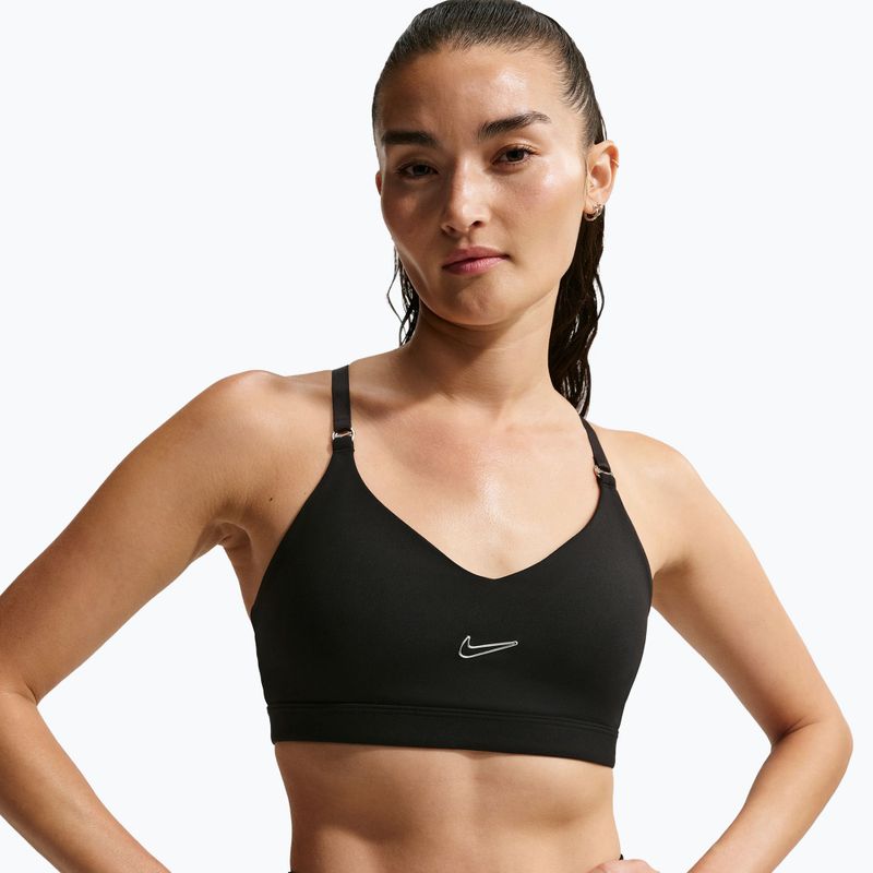 Sportovní podprsenka Nike Indy Padded Gloss black 2