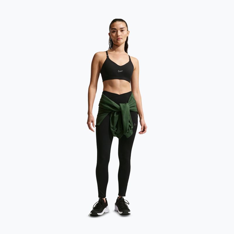 Sportovní podprsenka Nike Indy Padded Gloss black 3