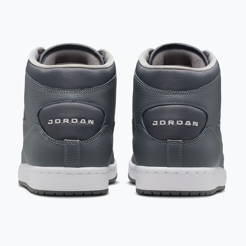 Buty męskie Nike Jordan Access Court Mid smoke grey/light smoke grey/white 4