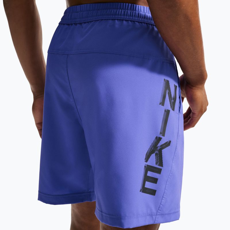 Pánské tréninkové šortky Nike Form Dri-Fit Versatile 7" persian violet/black 5