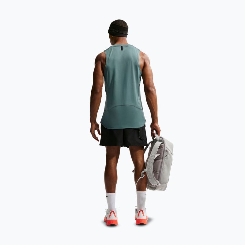 Pánské tréninkové tričko Nike Pro Training Dri-Fit mineral slate/green strike 3
