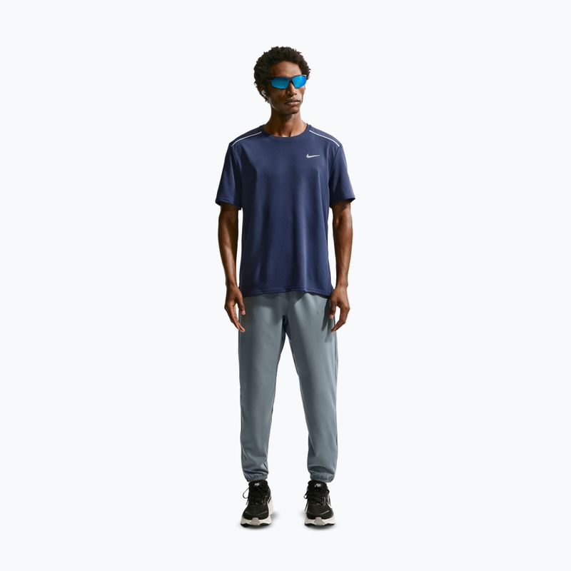 Pánské běžecké tričko Nike Miler Dri-Fit UV midnight navy 2