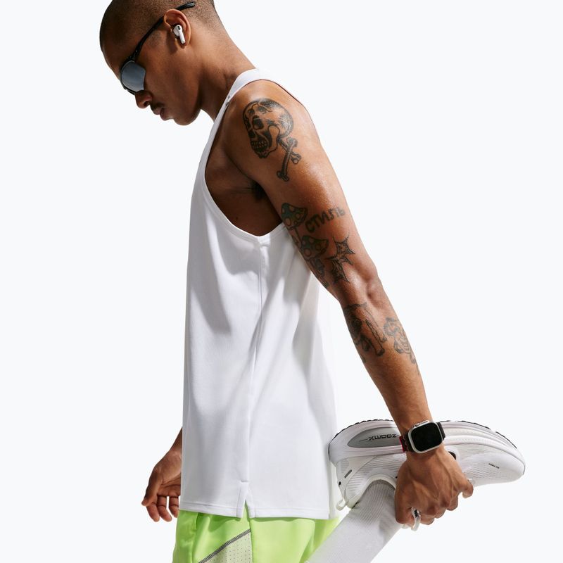 Pánské běžecké šortky Nike Miler Dri-Fit Brief Lined7" volt ice/barely volt 6