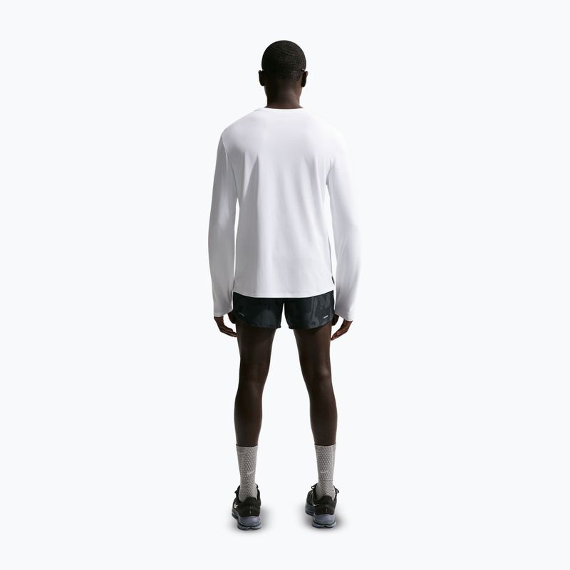 Pánské běžecké tričko Longsleeve Nike Miler Dri-Fit UV white 3