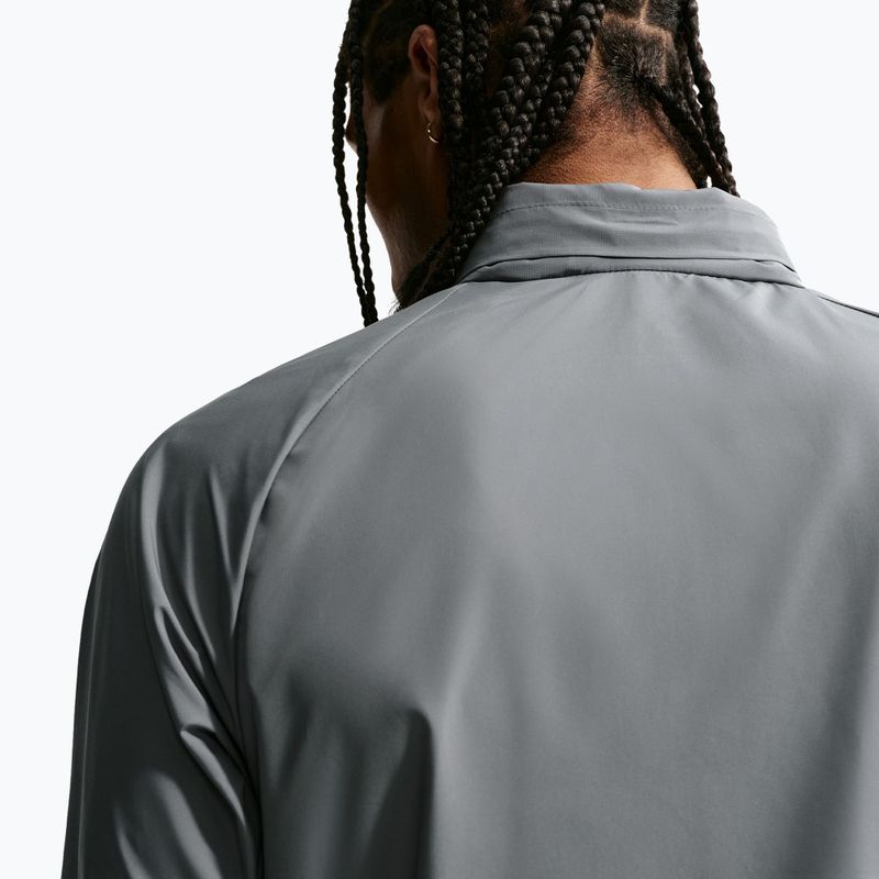 Pánská běžecká bunda Nike Miler Repel UV smoke grey/smoke grey 7