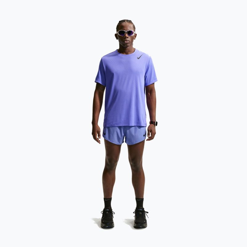 Pánské běžecké šortky Nike AeroSwift Dri-Fit ADV 4" sapphire/black 2