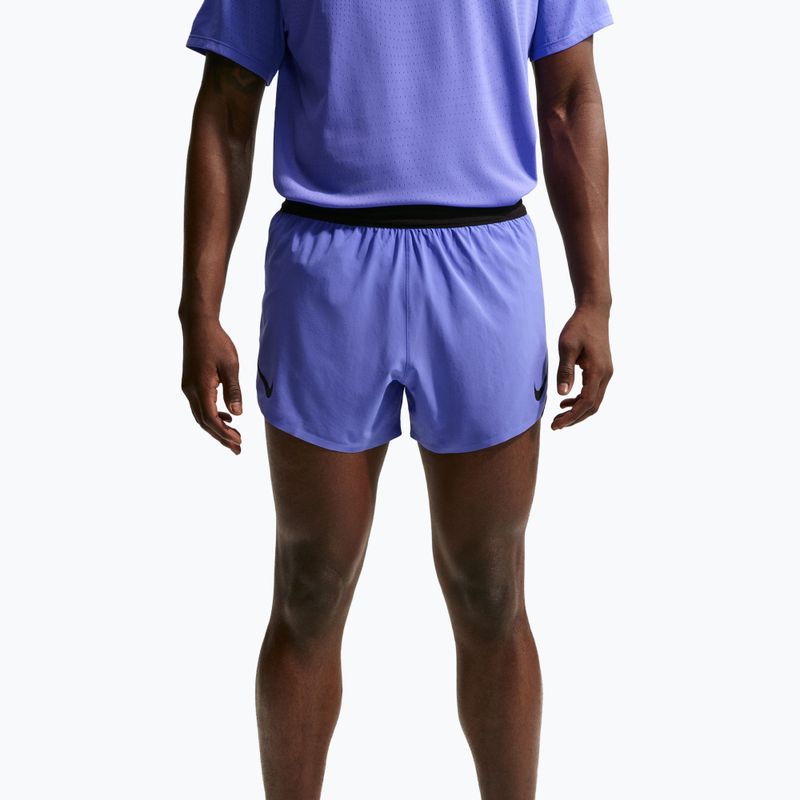 Pánské běžecké šortky Nike AeroSwift Dri-Fit ADV 4" sapphire/black 5
