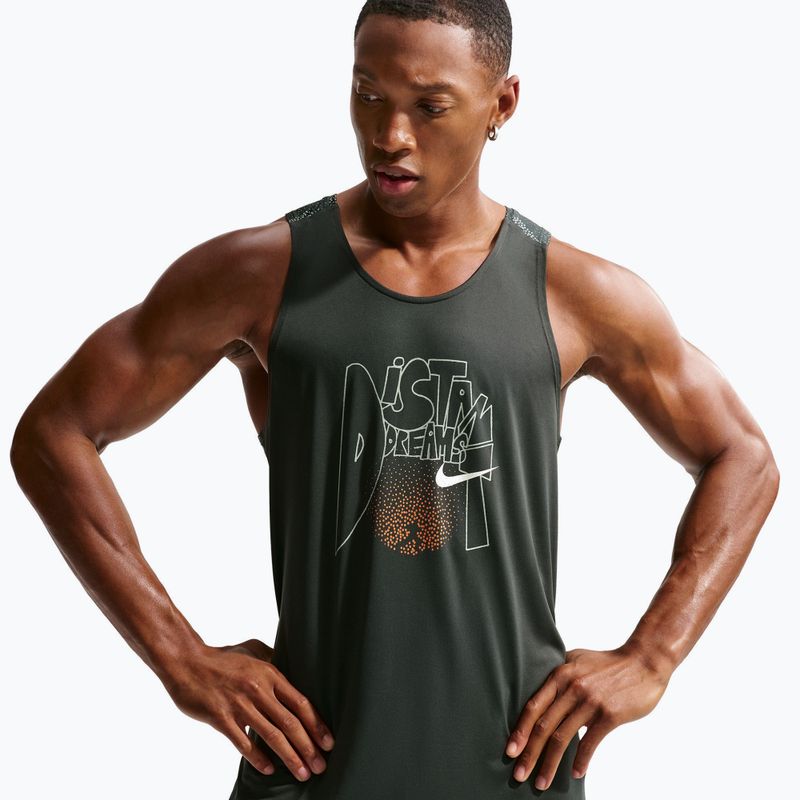 Pánské běžecké tričko Nike Stride Dri-Fit ADV black spruce 4