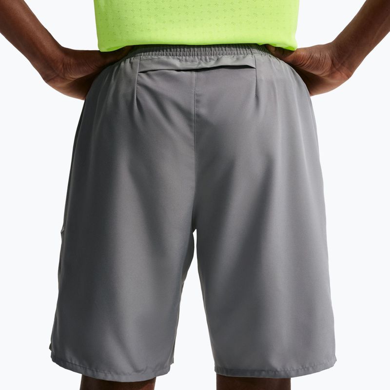 Pánské běžecké šortky Nike Miler Dri-Fit 9" smoke grey/smoke grey 6