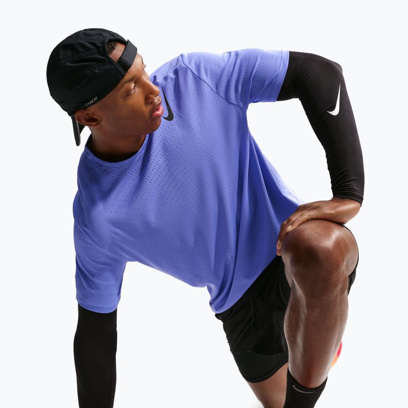 Pánské běžecké tričko Nike AeroSwift Dri-Fit ADV sapphire/black 4