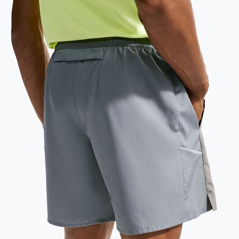 Pánské běžecké šortky Nike Miler Dri-Fit 2in1 7" smoke grey/smoke grey 3