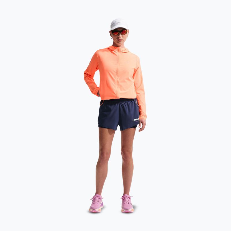 Dámská běžecká bunda Nike Swift Repel Packable orange pulse 2