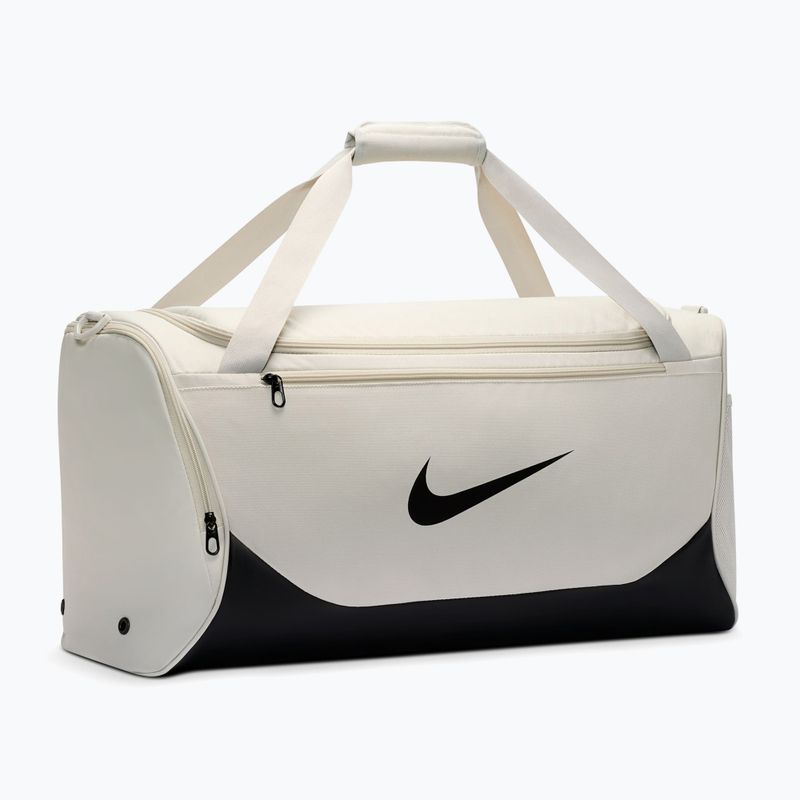 Tréninková taška Nike Brasilia Duffel Medium 60 l light bone/black/black