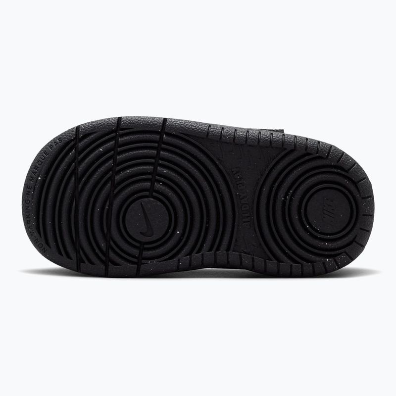 Dětské boty do vody Nike Court Borough Low Recraft black/black/white 10