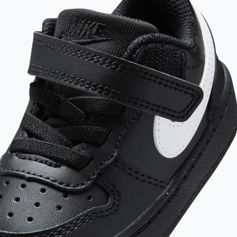 Dětské boty do vody Nike Court Borough Low Recraft black/black/white 12