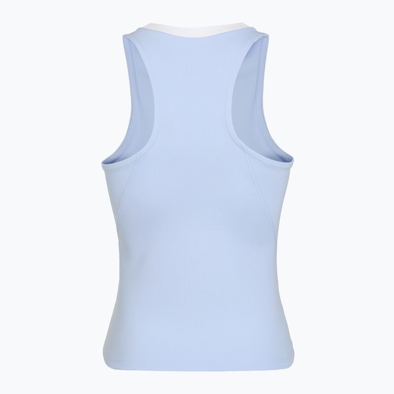 Dámské tenisové tričko Nike Court Dri-Fit Advantage Tank hydrogen blue/white/white 2