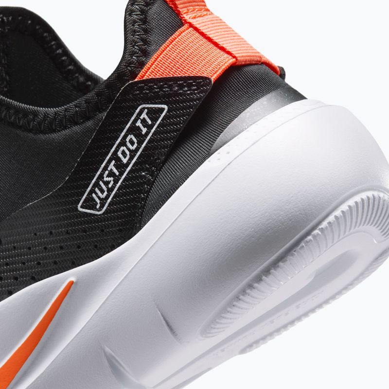 Dětské boty Nike Flex Runner 4 black/white/turf orange 9