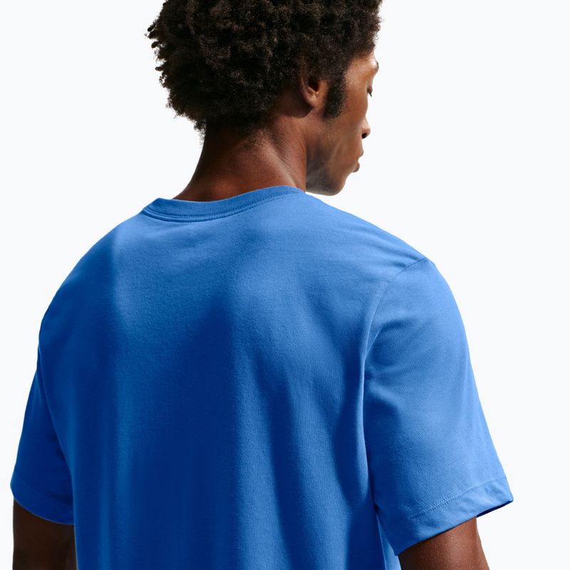 Pánské běžecké tričko Nike Dri-Fit Running blue crystal/thunder blue 5