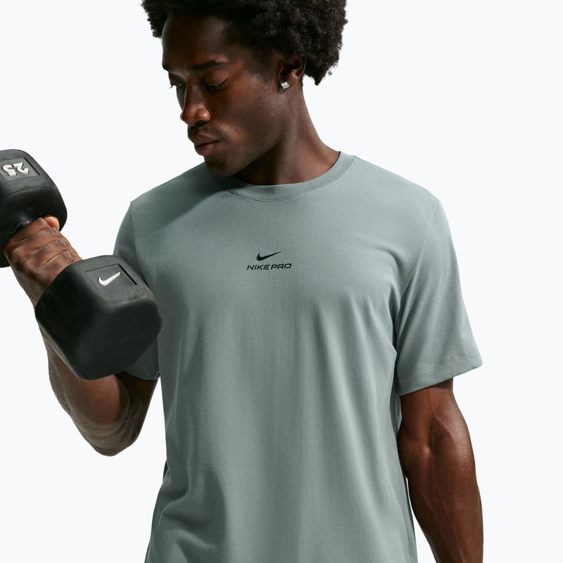 Pánské tréninkové tričko Nike Pro Dri-Fit smoke grey/black 5
