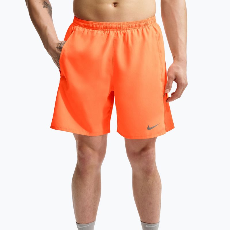Pánské běžecké šortky Nike Miler Dri-Fit 2in1 7" total orange 5