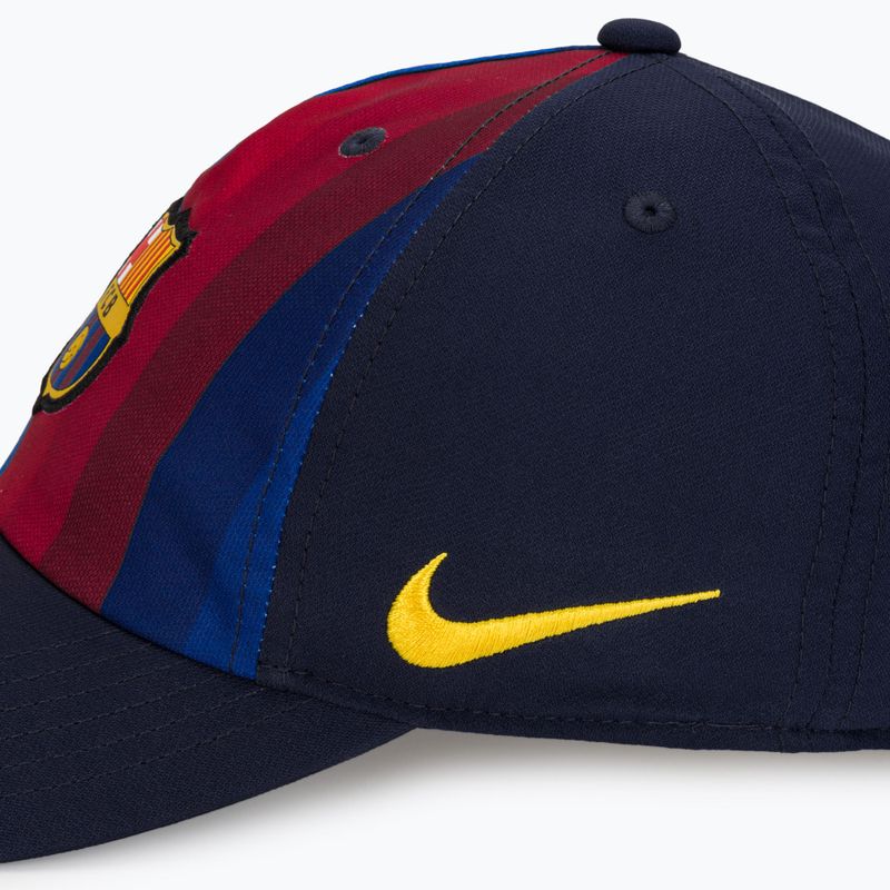 Dětská kšiltovka Nike FC Barcelona Club Poly blackened blue 5