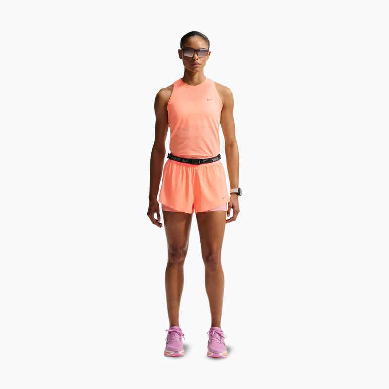 Dámské běžecké tričko Nike Swift Breathe Dri-Fit orange pulse/photon dust 2