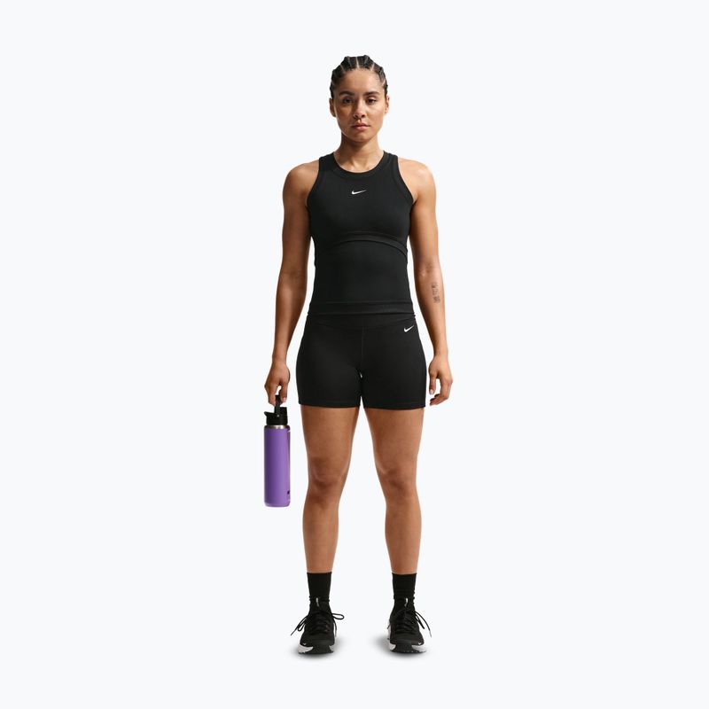 Dámské tréninkové tričko Nike One Dri-Fit black/black/white 2