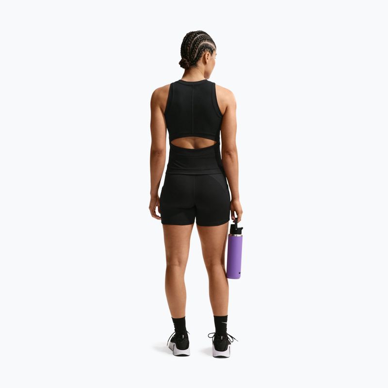 Dámské tréninkové tričko Nike One Dri-Fit black/black/white 3
