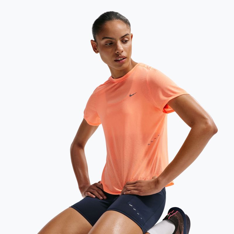 Dámské běžecké tričko Nike Swift Breathe Dri-Fit orange pulse/photon dust 5