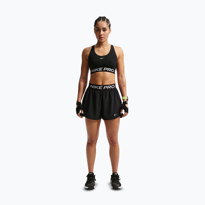 Dámské tréninkové šortky Nike Pro 2in1 black/white 2