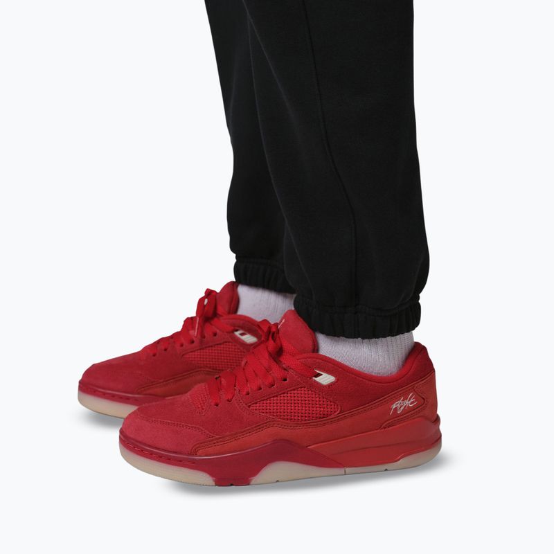 Spodnie damskie Nike Jordan Fleece black/gym red 5