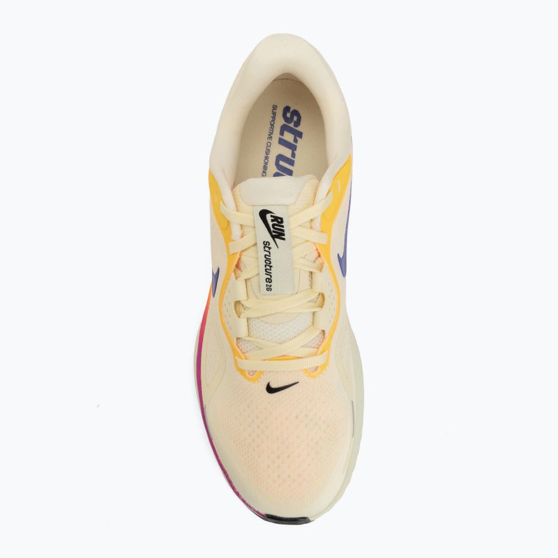 Pánské běžecké boty Nike Structure 26 alabaster/hyper violet/indigo burst 5