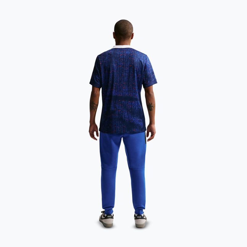 Pánské fotbalové kalhoty Nike FFF Tech Fleece Joggers game royal/metallic copper 3