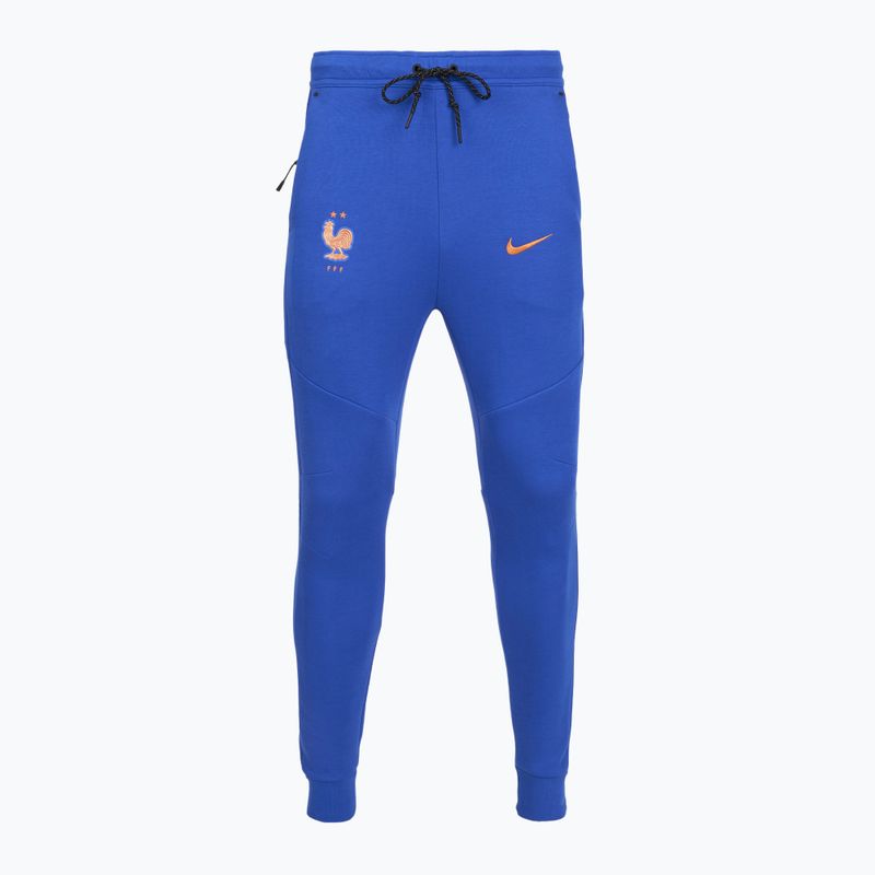 Pánské fotbalové kalhoty Nike FFF Tech Fleece Joggers game royal/metallic copper 6