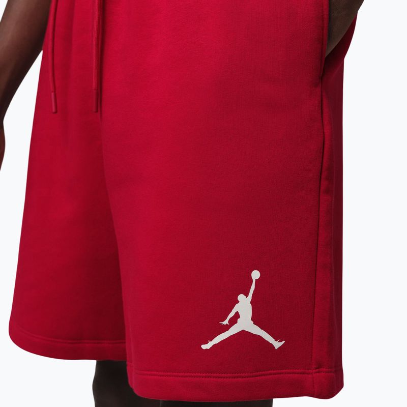 Spodenki męskie Nike Jordan Fleece gym red/white 5