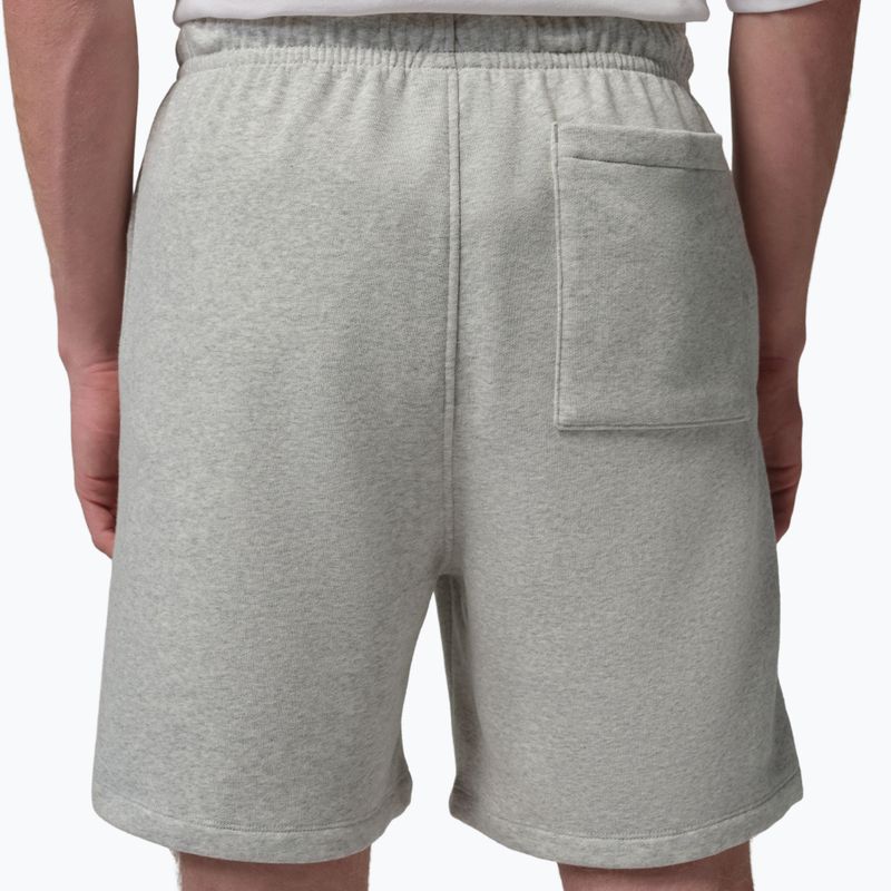 Spodenki męskie Nike Jordan Fleece grey heather/black 4
