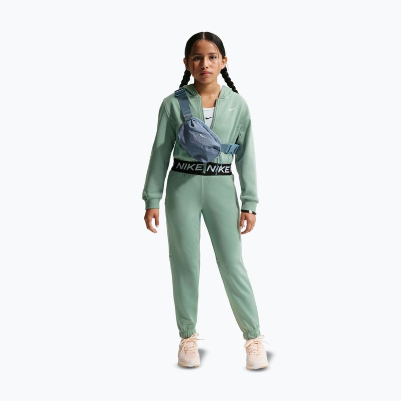 Dětská mikina Nike Pro Fleece Dri-Fit Full-Zip steam/steam/black/white 2