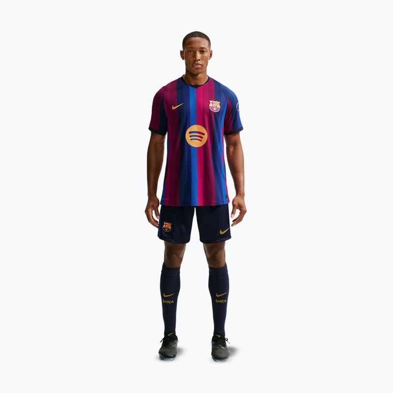 Pánské fotbalové tričko Nike FC Barcelona Dri-Fit ADV Match deep garnet/blue void 2