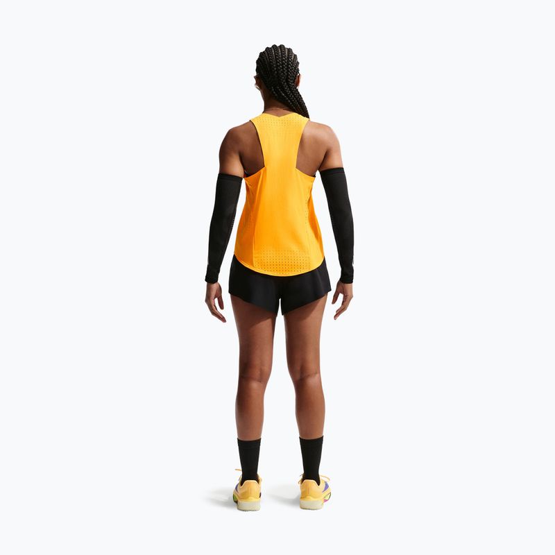 Dámské běžecké tílko Nike AeroSwift Dri-Fit ADV Singlet laser orange/black 3