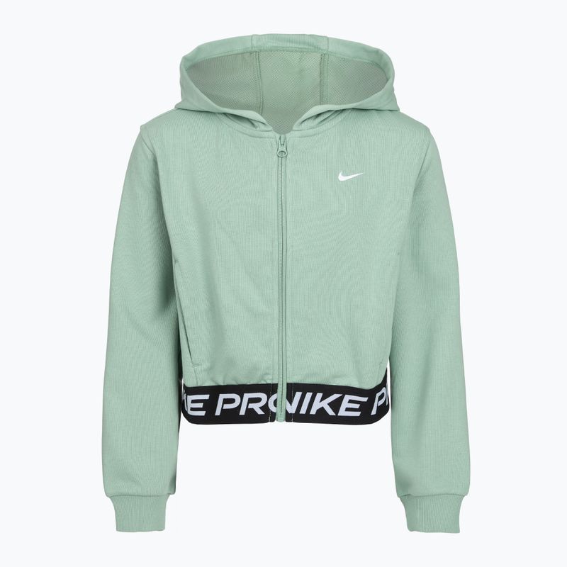 Dětská mikina Nike Pro Fleece Dri-Fit Full-Zip steam/steam/black/white 6